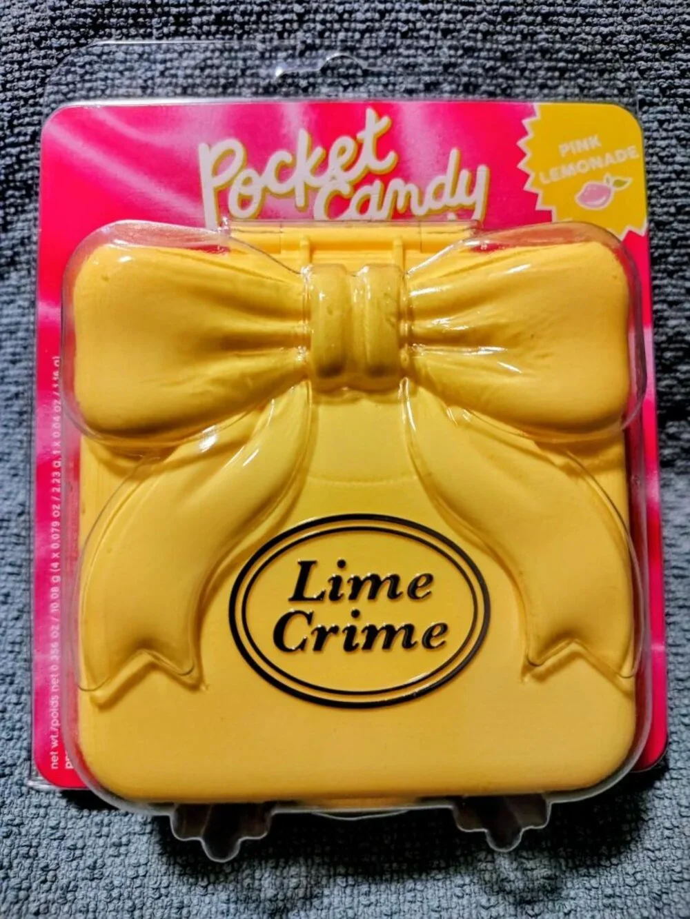 The Lime Crime Pink Lemonade Pocket Candy Palette